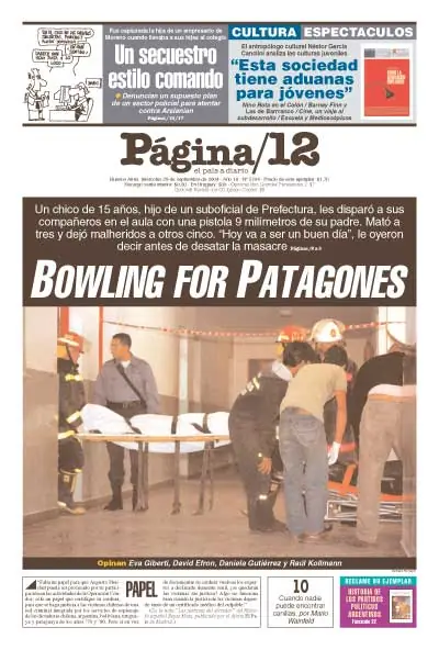 Masacre en Carmen de Patagones: informe completo.