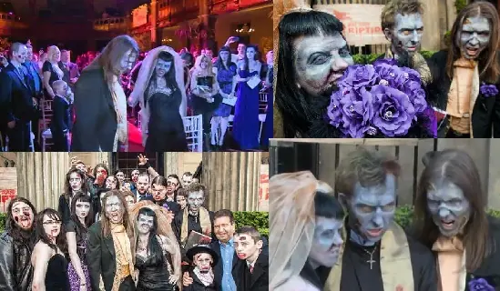 Una “Boda Zombie” se celebre en iglaterra