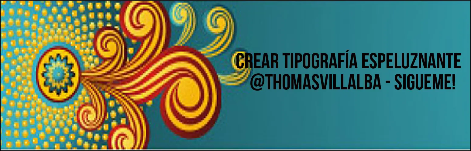 •Tutorial:Crear Tipografia espeluznante!(PS)