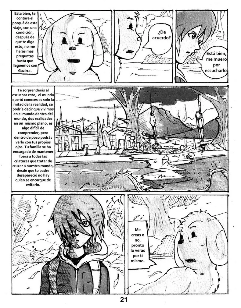 Mi comic capitulos 1 y 2 pag 19 Niko Dusk