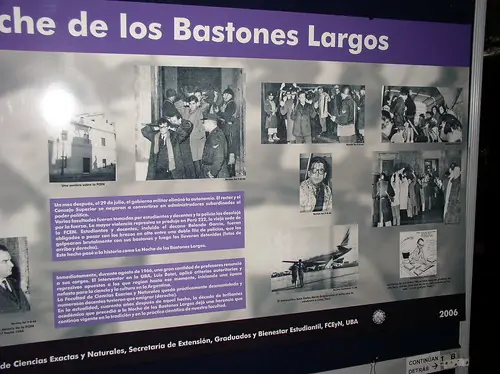 29 de julio de 1966 - La noche de los bastones largos