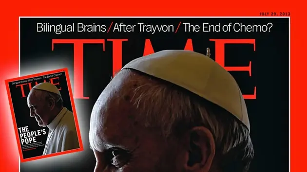 La revista 'Time' le pone 'cuernos' al papa