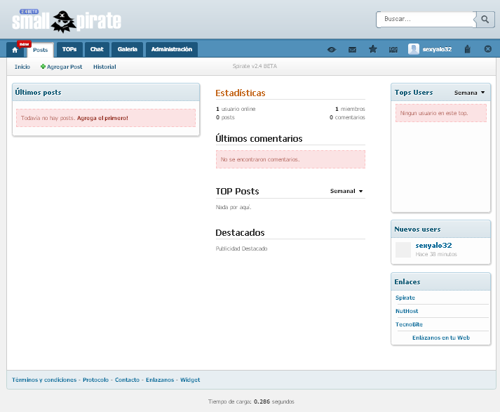 Quitar Copyright spirate 2.4