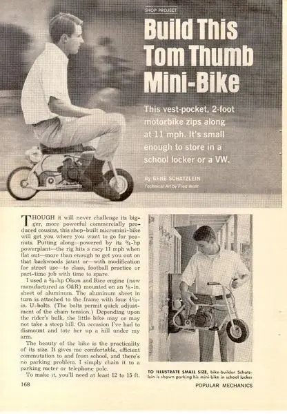 Estaba al pedo y fabrico una moto