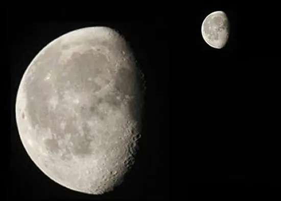 La Tierra pudo tener dos lunas
