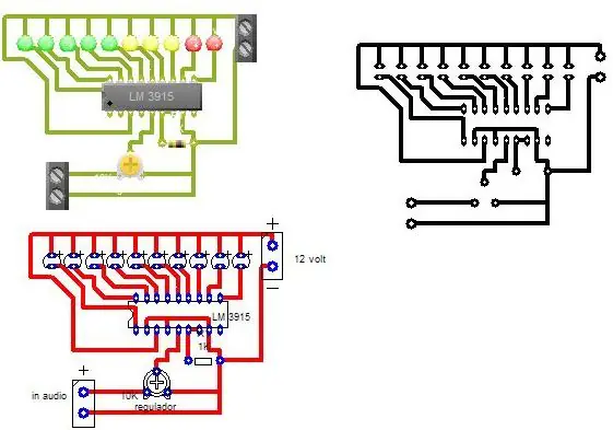 Vumetro leds (leds ritmicos)