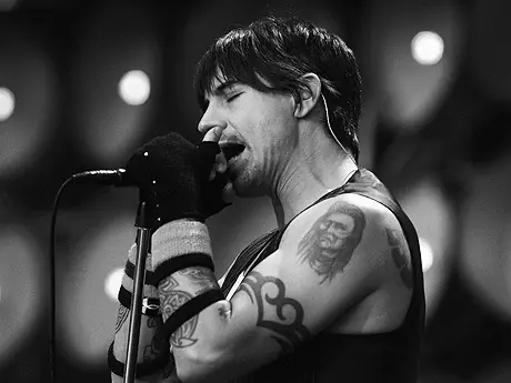 Dibujo de Anthony Kedis (red hot chili peppers) a lapiz