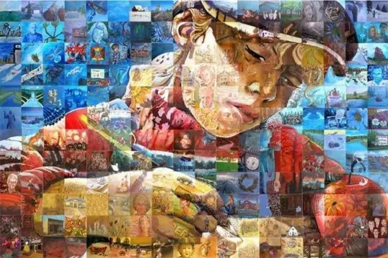 Insólitos foto-mosaicos