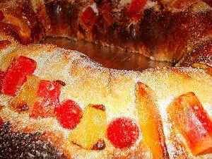 Rosca de reyes...ñam muy rica ^^