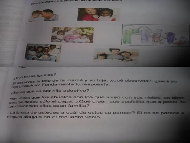 Es esta una tarea como para un niño/a de 5 años