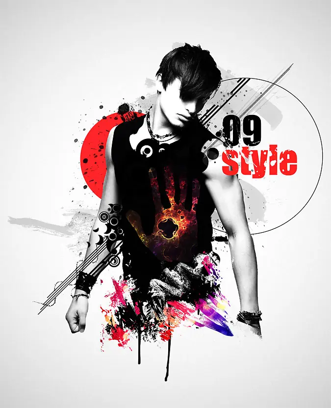 Tutorial Abstract Photoshop +