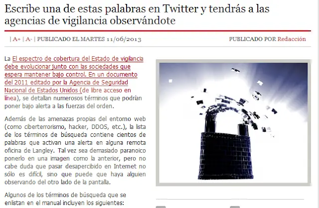 Colapsemos a las agencias y buscadores espias