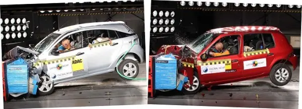 Todos los resultados de las pruebas de choque LatinNCAP 2013