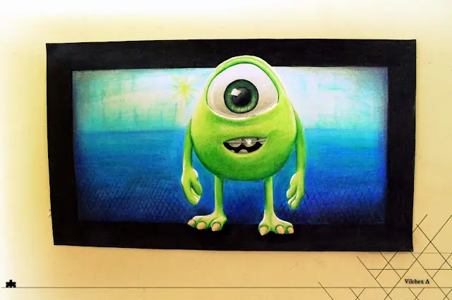Mike Wazowski - Dibujo Propio