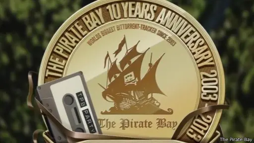 El polémico portal The Pirate Bay navega hacia su 10º cump