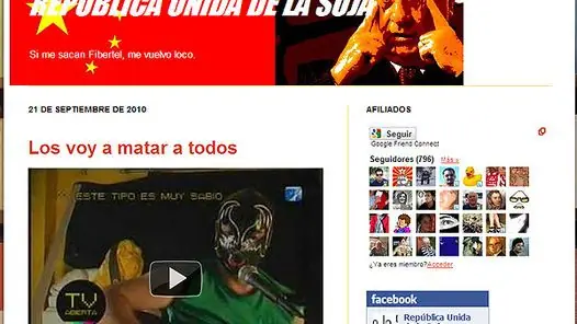 Bloguero K amenaza de muerte a Leuco