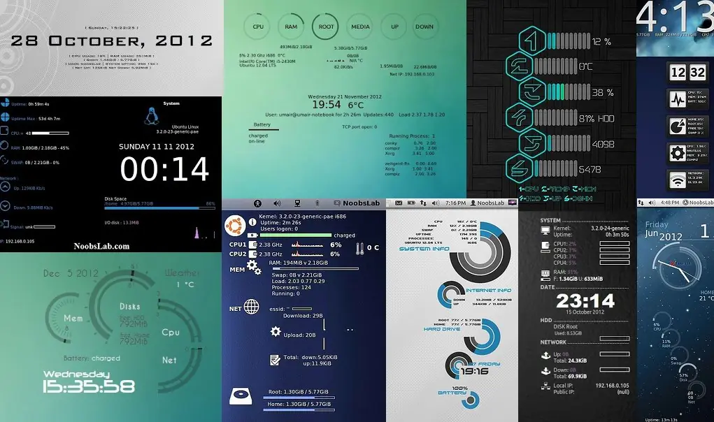 Linux: Coleccion de Conky
