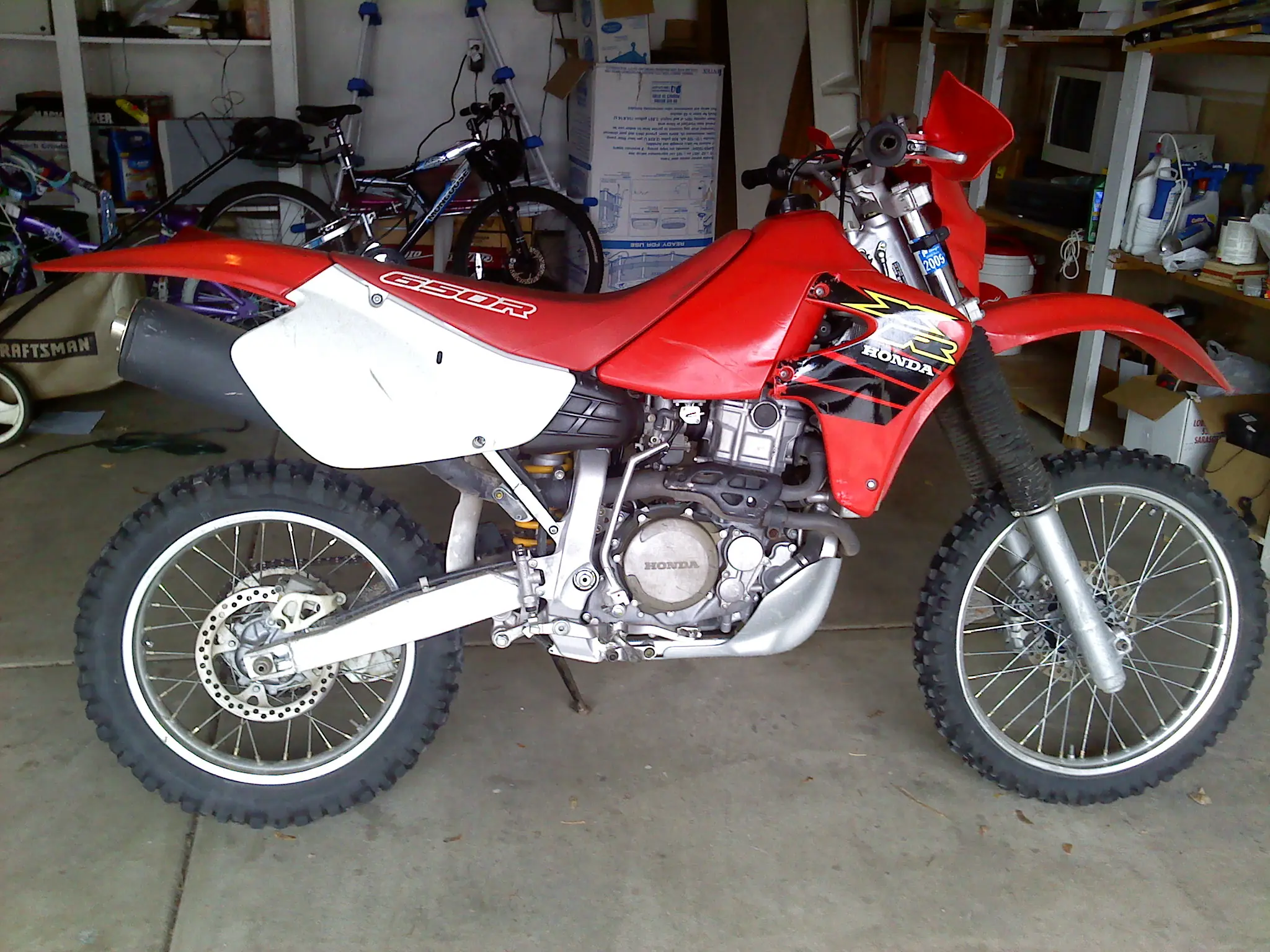 Les presento a mi chancha (Honda XR 650R)