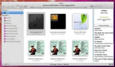Noise - Reproductor de Elementary para Ubuntu