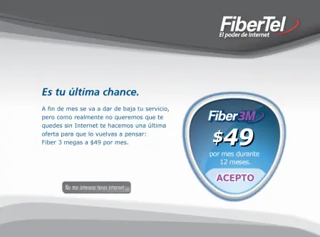 ¿Cómo dar de baja Fibertel?