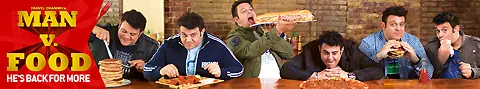 Adam Richman el protagonista de man vs food