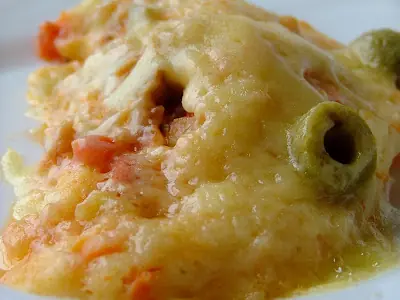 Pastel de Pure con Picadillo