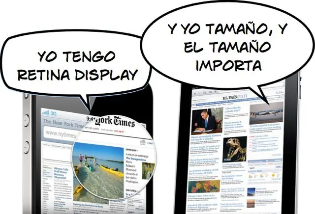 ipad o iphone 4 2012