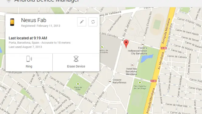 Google te ayuda a recuperar tu teléfono perdido o robado