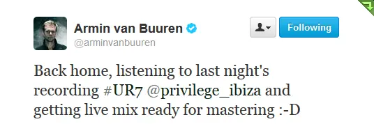Armin van Buuren anuncia Universal Religion Chapter 7