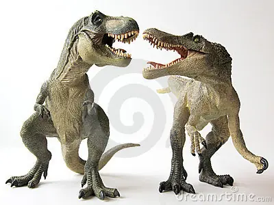 Tyrannosaurus Rex VS Spinosaurus Aegyptiacus