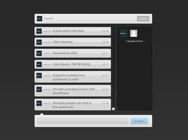 Hacer un chat ( AJAX ) para tu web.
