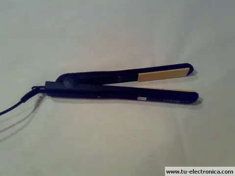 Reparación plancha del pelo