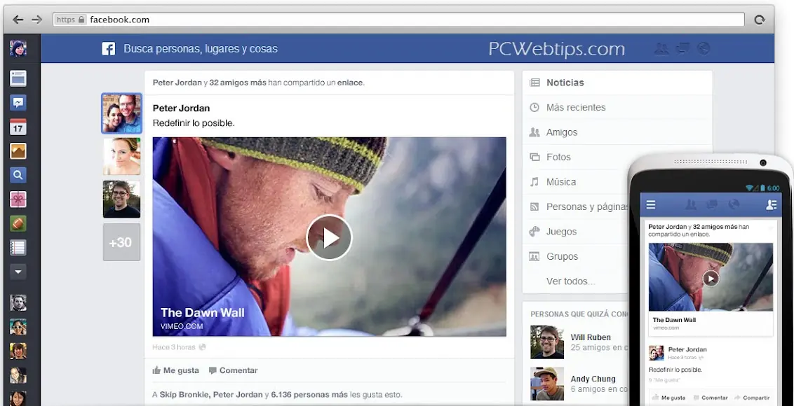 Cómo activar el nuevo diseño de Facebook 2013