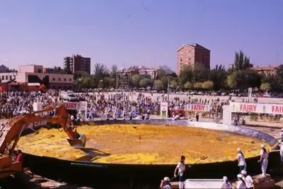 Aquí, las comidas más grandes del mundo