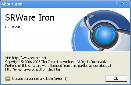 Iron: clon de Google Chrome que no invade tu privacidad