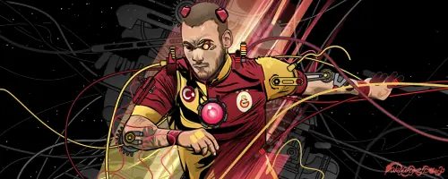 Wesley Sneijder [vector art]