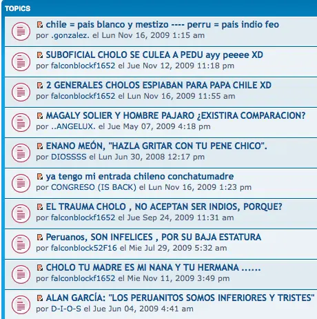 Vergüenzas de Internet: 5wk