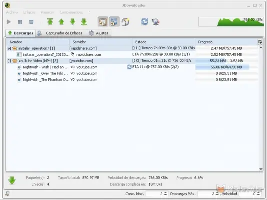 JDownloader: Breve Tutorial de Manejo Reloaded