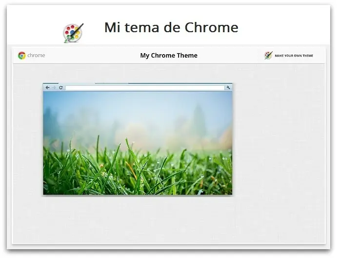 Creando temas para Google Chrome!