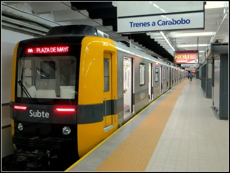 Subte: flota actual de coches