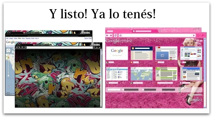 Creando temas para Google Chrome!
