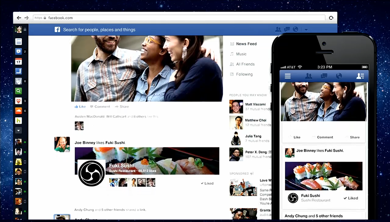 Cómo obtener el nuevo diseño de Facebook.