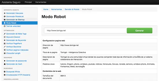 aplicacion web