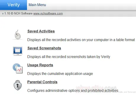 Software de control parental – Verity