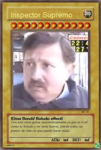 El nuevo trabajo del Inspector de Boludos