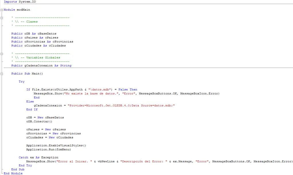 ¿ Sos Programador en .NET ? ABM basico Entra