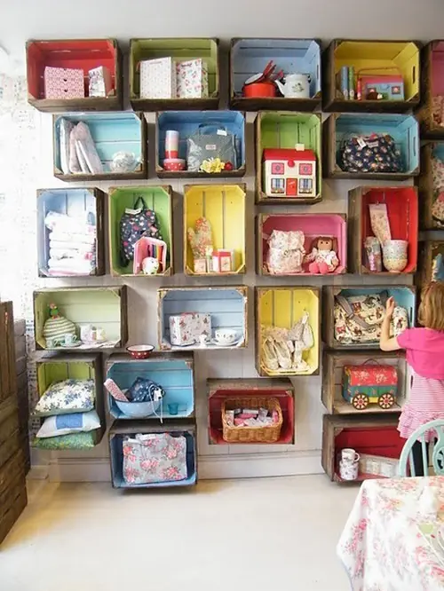 Muebles con materiales reciclados
