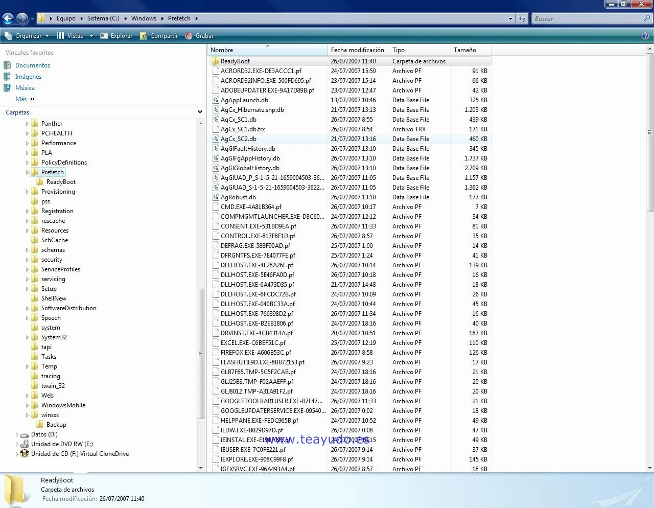 Optimizar windows Vista [Deshabilitar SuperFetch]