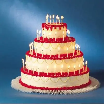 La tradicion de las velas en el pastel de cumpleños