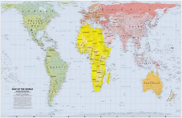 Real mapa del mundo